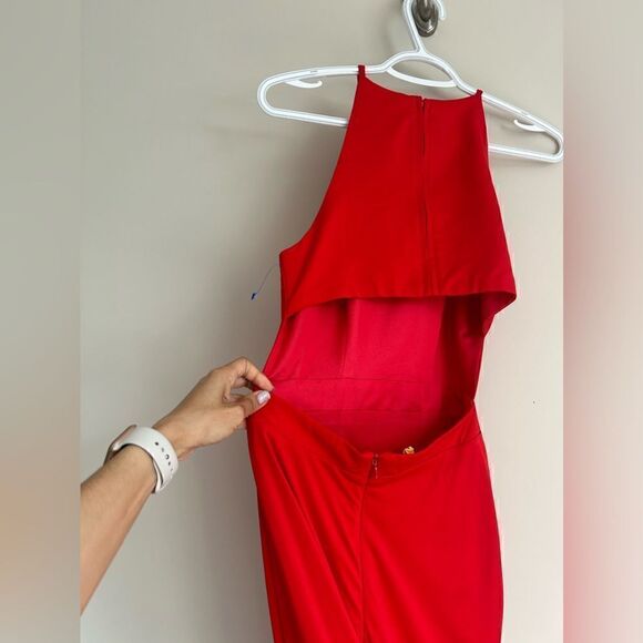 JJs House Red High Low Maxi Dress - Picture 7 of 12